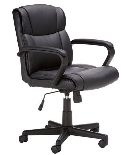 Amazon Prime Deal: AmazonBasics Mid-Back Office Chair Only $49.99