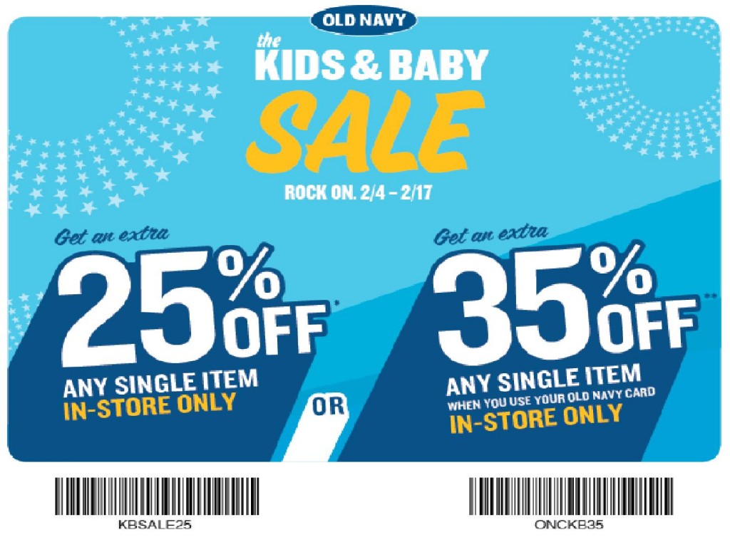 Old Navy Save On Kids and Baby Clothes Kollel Budget