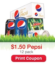 CVS: Pepsi 12-Pack Cans Only $1.50 | Kollel Budget