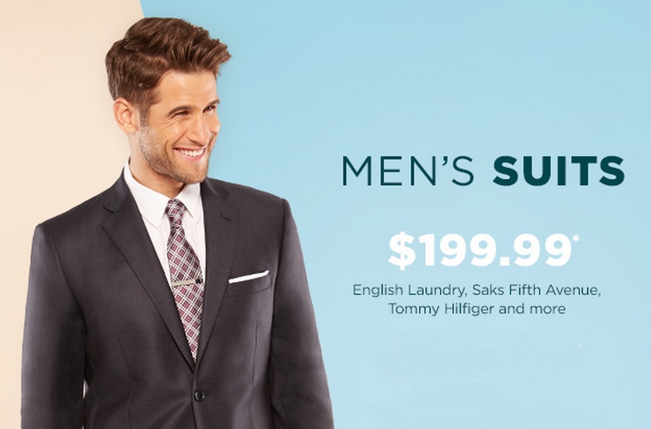 Saks Off 5th: Mens Suits Up To 77% Off - Now Only $199.99 + Free ...