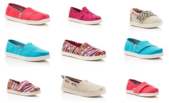 GREAT PRICES - Bloomingdales: Girls Toms From Only $16.80 + Free ...