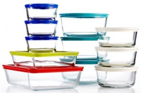 pyrex 22 piece food storage