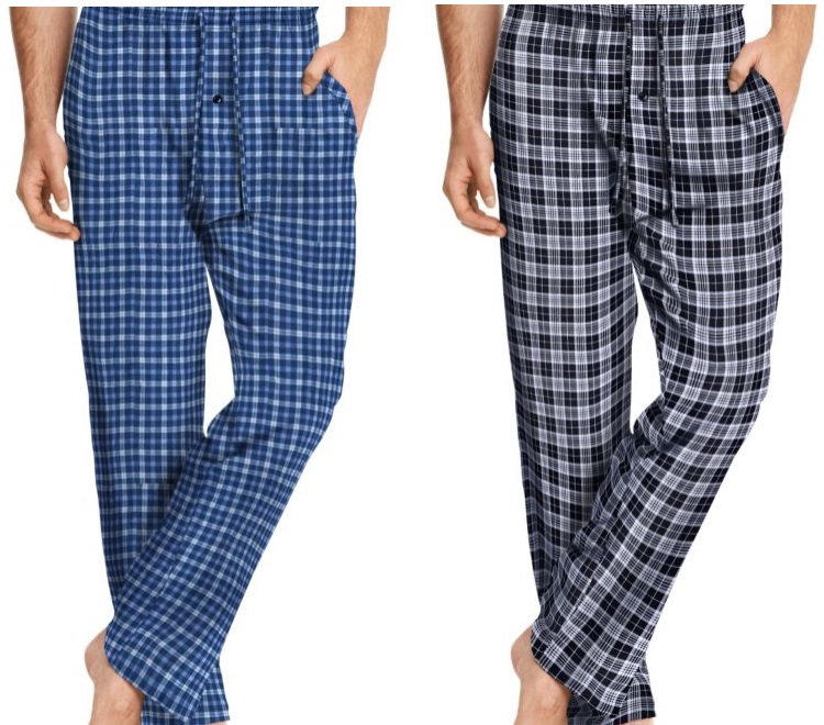 Hanes Men's ComfortSoft Cotton Printed Pajama Pants Only $8.99 + Free ...