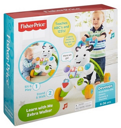 Target: Fisher-Price Learn with Me Zebra Walker Only $14.23 + Free ...