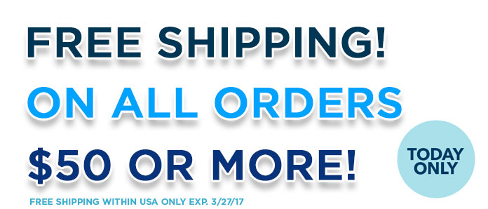 Today Only - Pesach Sale: Free Shipping On ALL Orders $50 Or More At ...