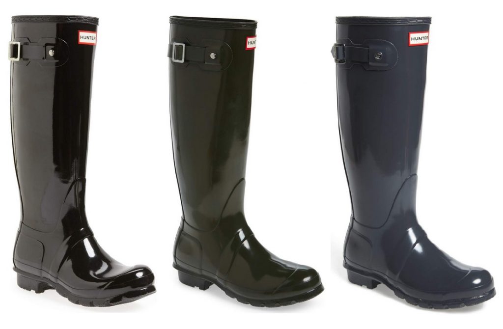 hunter original high gloss boot