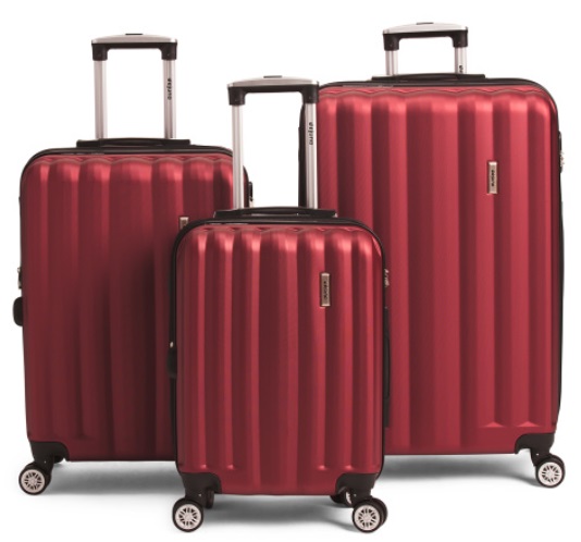 TJ Maxx: Burgundy Camden Collection Luggage Only $39.99 - $49.99 ...