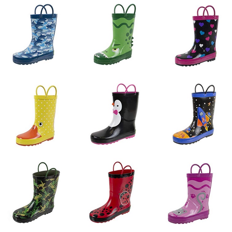 Amazon Deals Of The Day: Rainbow Daze Kids Rain Boots Only $16.49 - $17 ...