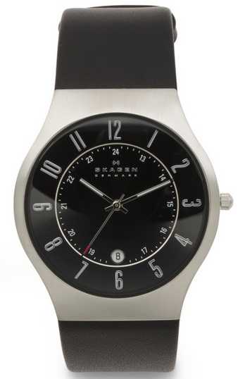 TJ Maxx: Men's Leather Strap Watch Only $49.99 + Free Shipping - Kollel ...
