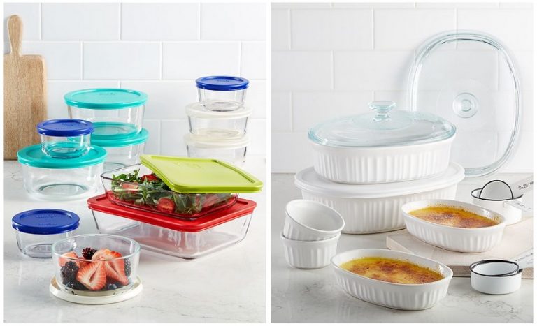 pyrex 22 piece food storage