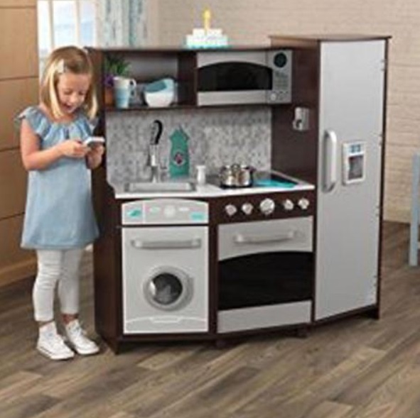 kidkraft large kitchen with lights and sounds