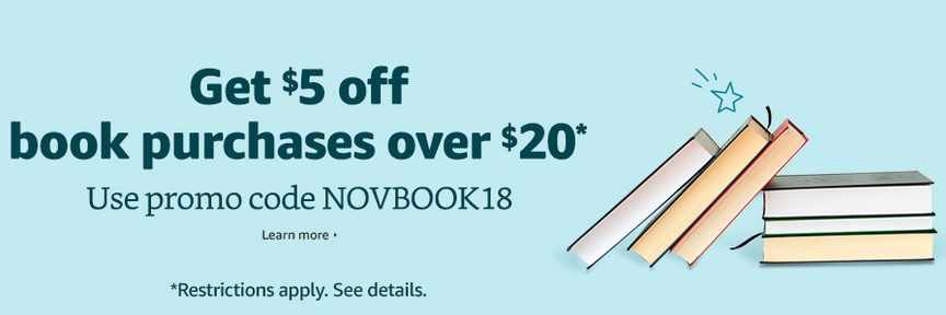 Ends Tonight – Amazon Black Friday Deal – Save $5 Off a $20 Book/Sefer Purchase!! | Kollel Budget