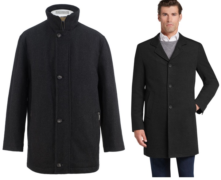 Jos. A. Bank Men’s Coats (charcoal) Only $29.99 + Free Shipping