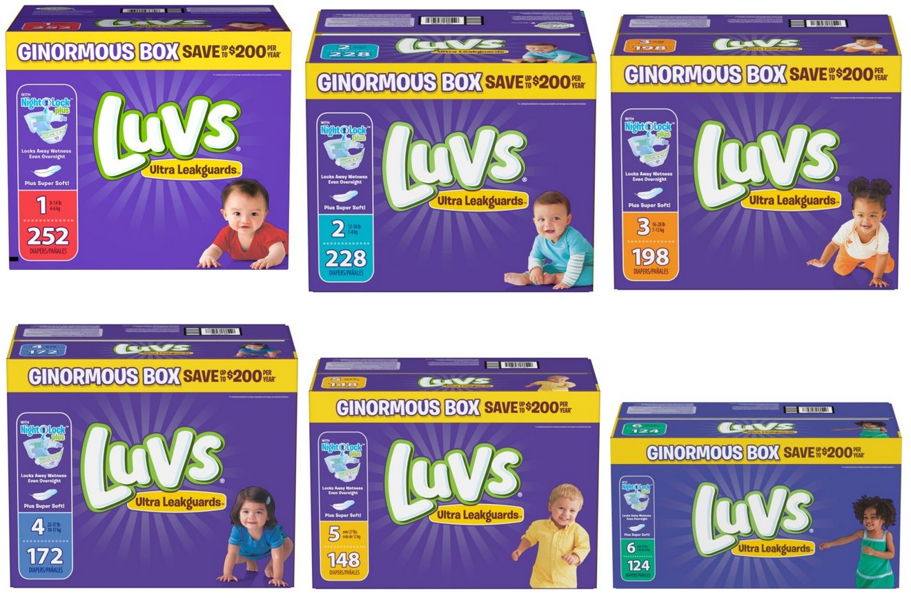 Luvs Ultra Leakguards Diapers Only $20 