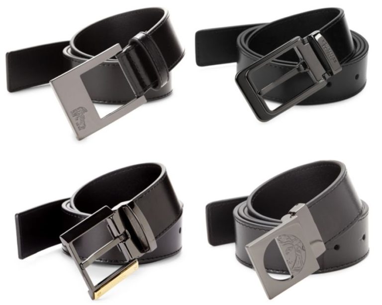 Versace Collection Men's Leather Belts Only $79.99 - Kollel Budget