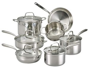 Lagostina Q939SC64 Tri-Ply Stainless Steel Multiclad ...