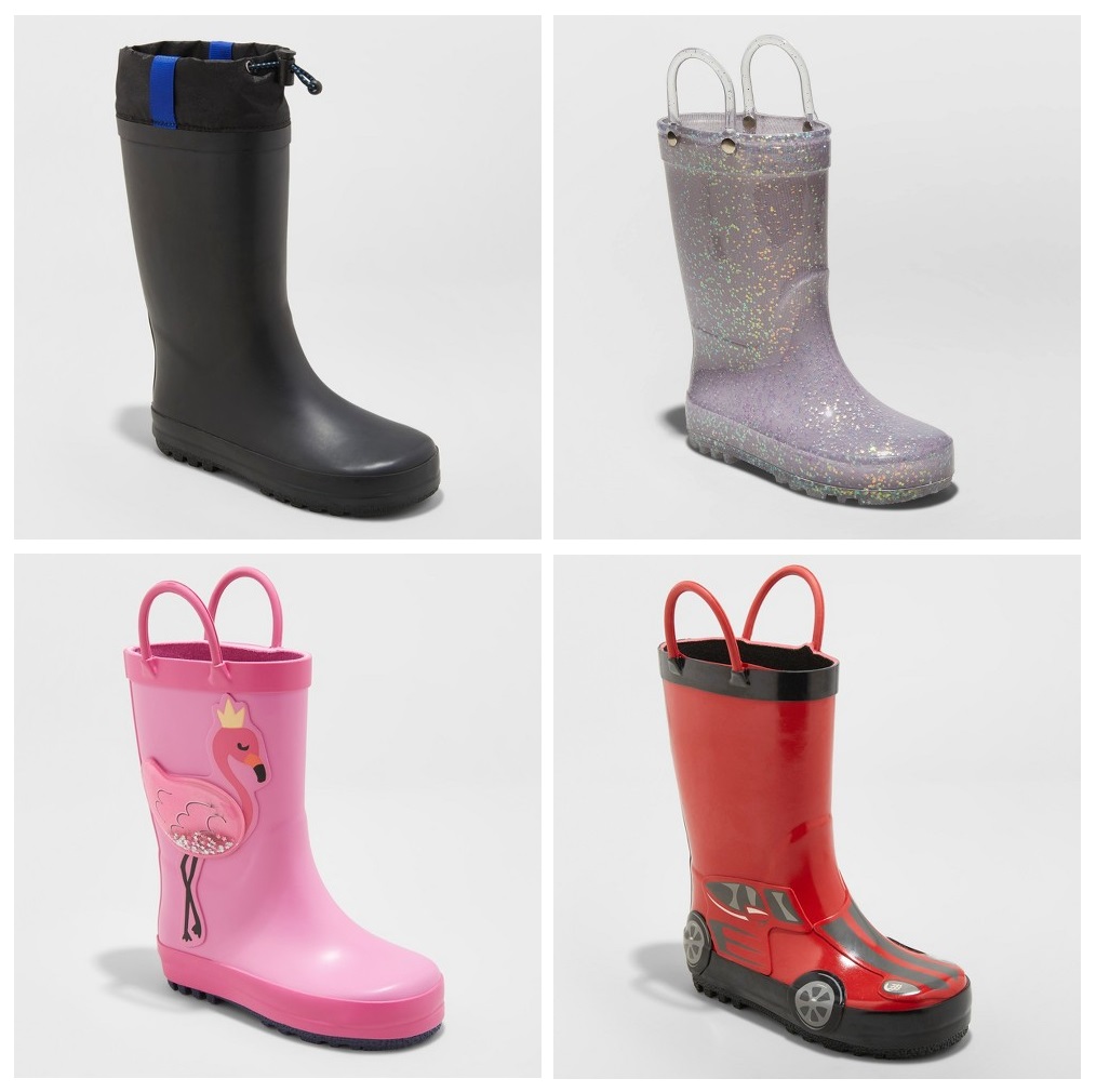target childrens rain boots