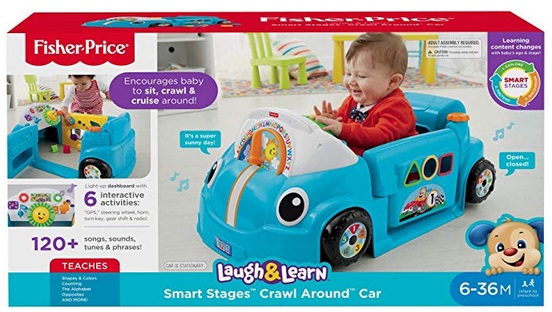 laugh and learn smart stage car