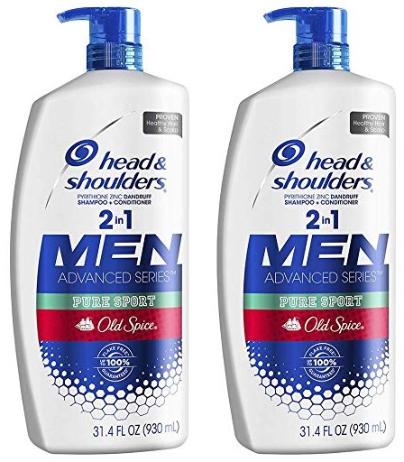 Head and Shoulders Shampoo and Conditioner 2 in 1, Anti Dandruff