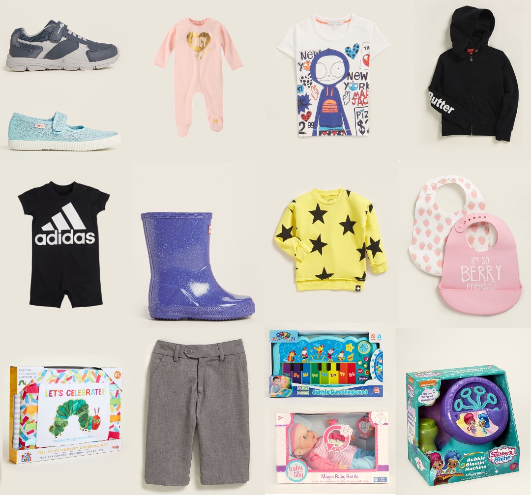 Extra 30% Off Kids Clothing, Shoes 