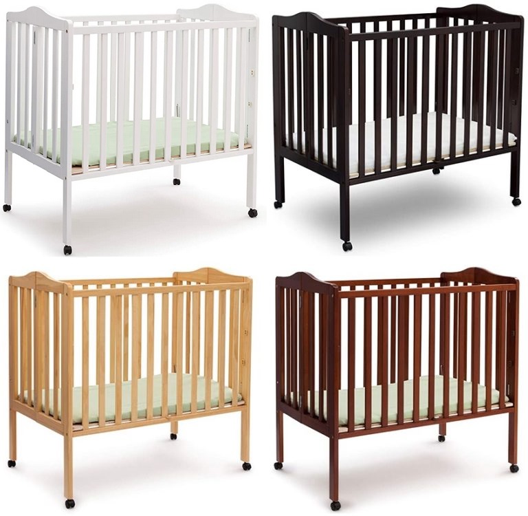 UPDATE – Delta Children Folding Portable Mini Baby Crib with 1.5