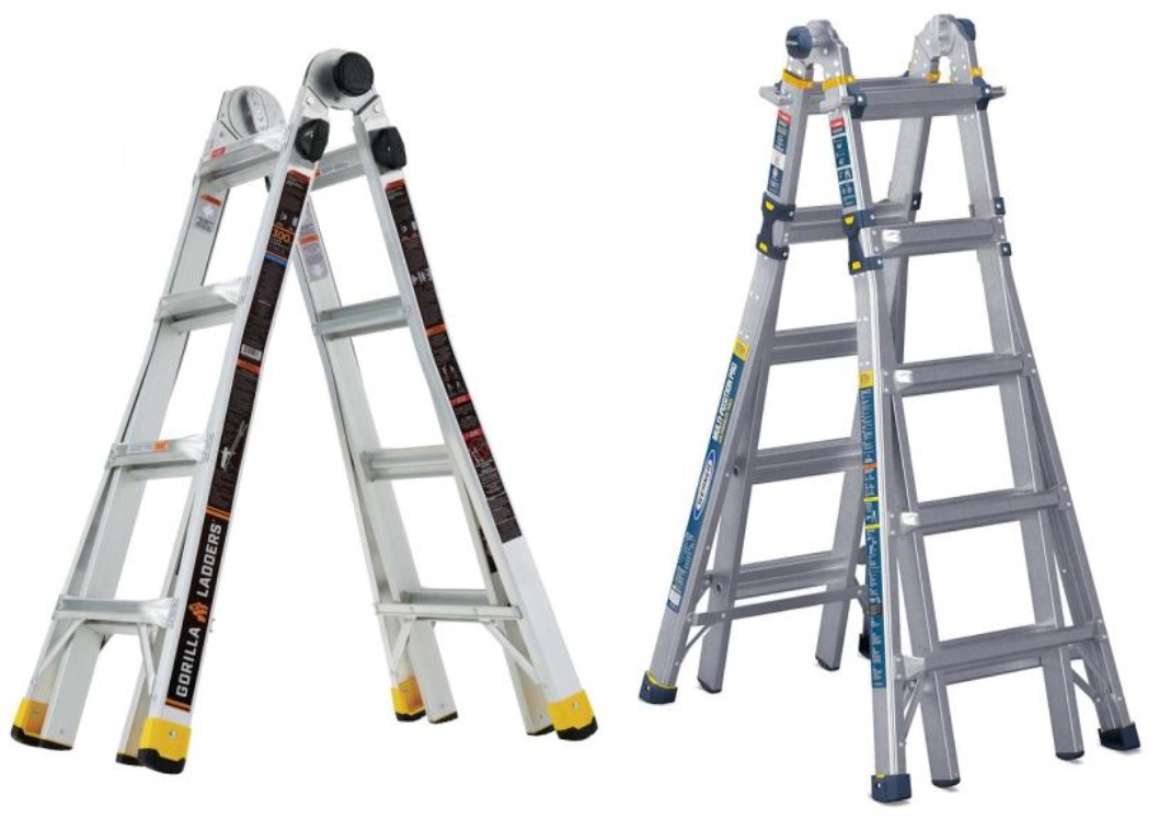 Gorilla Ladders 18 Ft Reach Multi Position Ladder Only 79 88 WERNER 