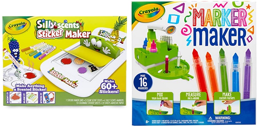 Crayola Marker Maker, DIY Craft Kit, Gift for Kids, 7, 8, 9, 10