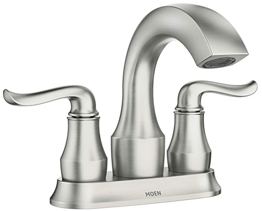 4 centerset waterfall faucet for bathroom sink