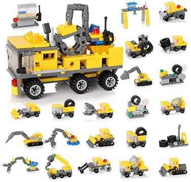 Batlofty STEM Building Toys, 318+ PCS 16-in-1 Construction Site ...