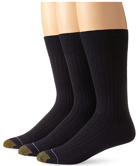 Gold Toe Men's Canterbury Big and Tall Dress Sock, Navy Only $6.65 – $7 ...