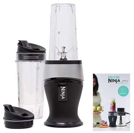 Back Again! Ninja Personal Blender for Shakes, Smoothies, Food Prep, and  Frozen Blending with 700-Watt Base and (2) 16-Ounce Cups with Spout Lids  (QB3001SS) Only $34 + Free Shipping From  (was $59.99)! - Kollel  Budget