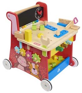 early learning centre wooden activity workbench
