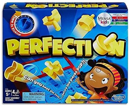  Hasbro Gaming Perfection Game for Preschoolers and