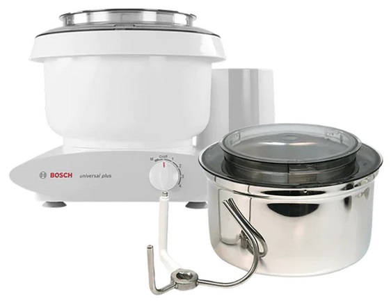 Black Bosch Universal Plus Mixer with Stainless Steel Bowl