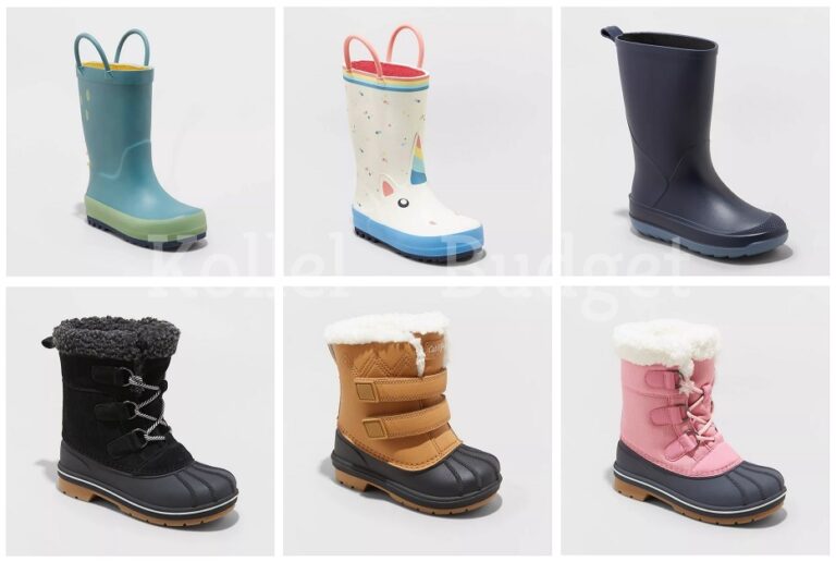Save 40 Off Kids Rain & Snow Boots From Target!! Kollel Budget