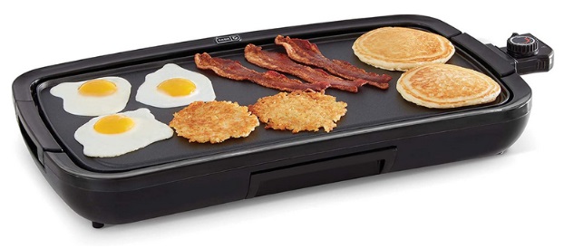 DASH Deluxe Everyday Electric Griddle With Dishwasher Safe Removable  Nonstick Cooking Plate For $34.99 From  