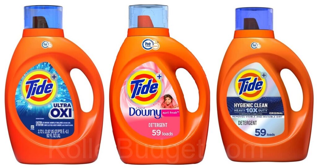 Get 2 Bottles Of Tide Ultra Oxi, Tide with Downy or Tide Hygienic Clean ...