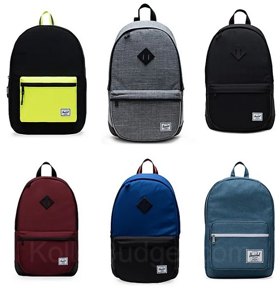 Herschel Backpacks From Only $28.12 - $33.75!! - Kollel Budget