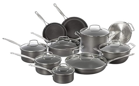 Cuisinart Chef's Classic Nonstick 14-Piece Cookware Set 