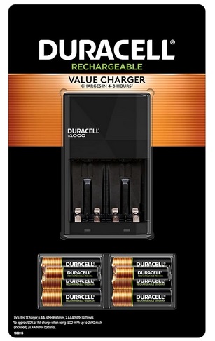 Duracell Rechargeable AAA Pre-Charged Batteries