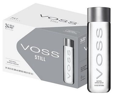 VOSS Premium Still Bottled Natural Water - BPA-Free - High Grade