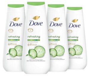 Dove Body Wash Refreshing Cucumber and Green Tea Refreshes Skin ...