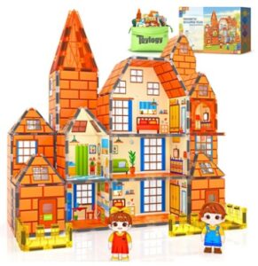 Magnetic Tiles-Doll House with Magnets for Kids Playhouse Tiles Edition ...