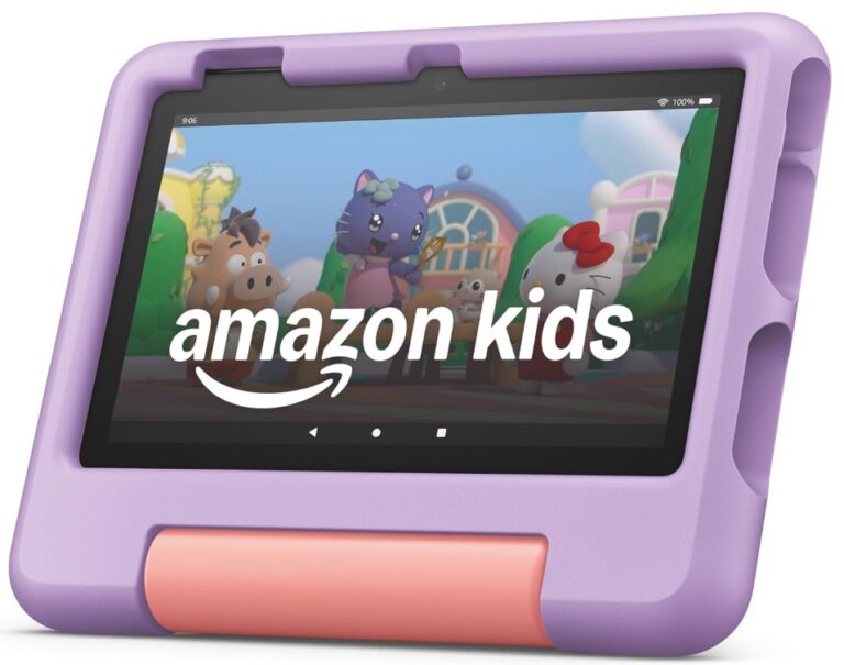 Amazon Fire 7 Kids tablet (newest model) ages 3-7. Top-selling 7" kids ...