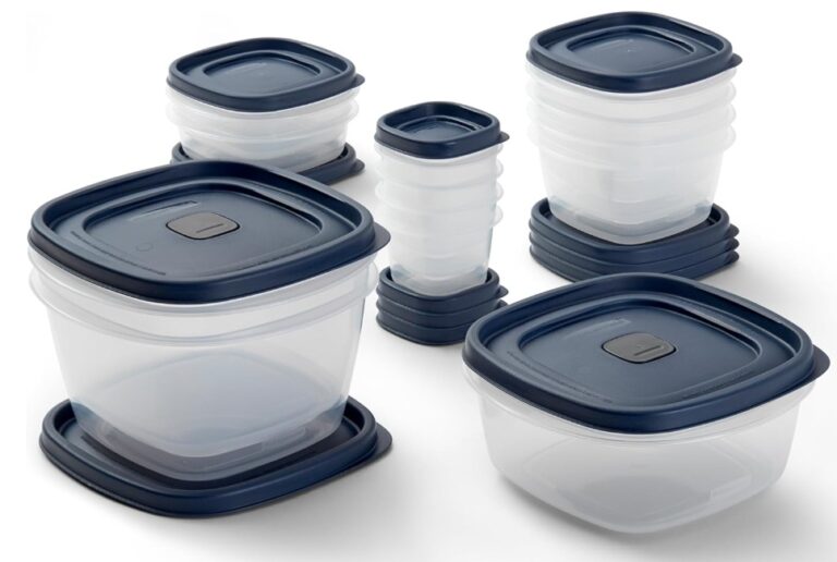 Rubbermaid Easy Find Lids® Food Storage Containers with Vented Lids, 26 ...